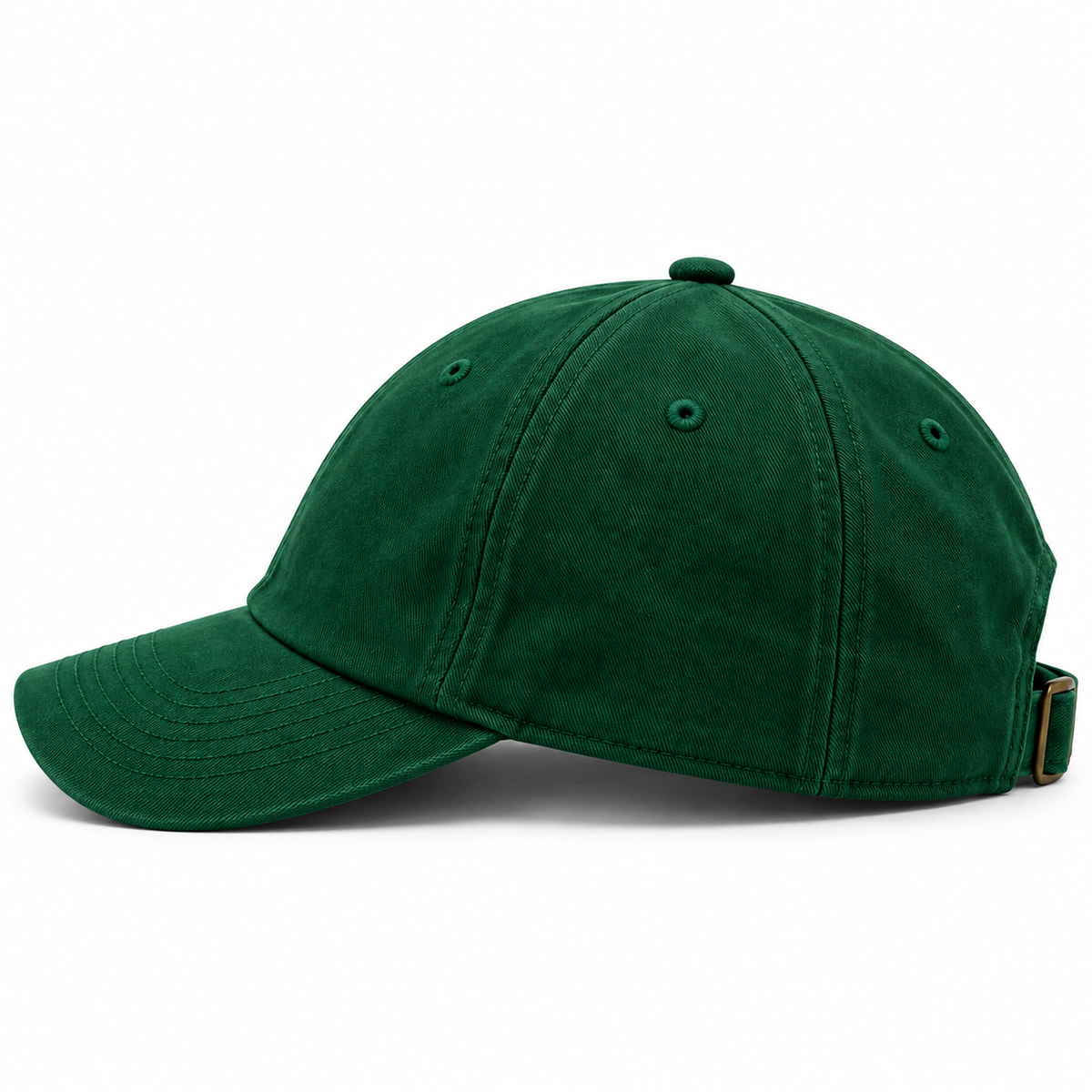 Naija 1960 forest green cap high-resolution side view