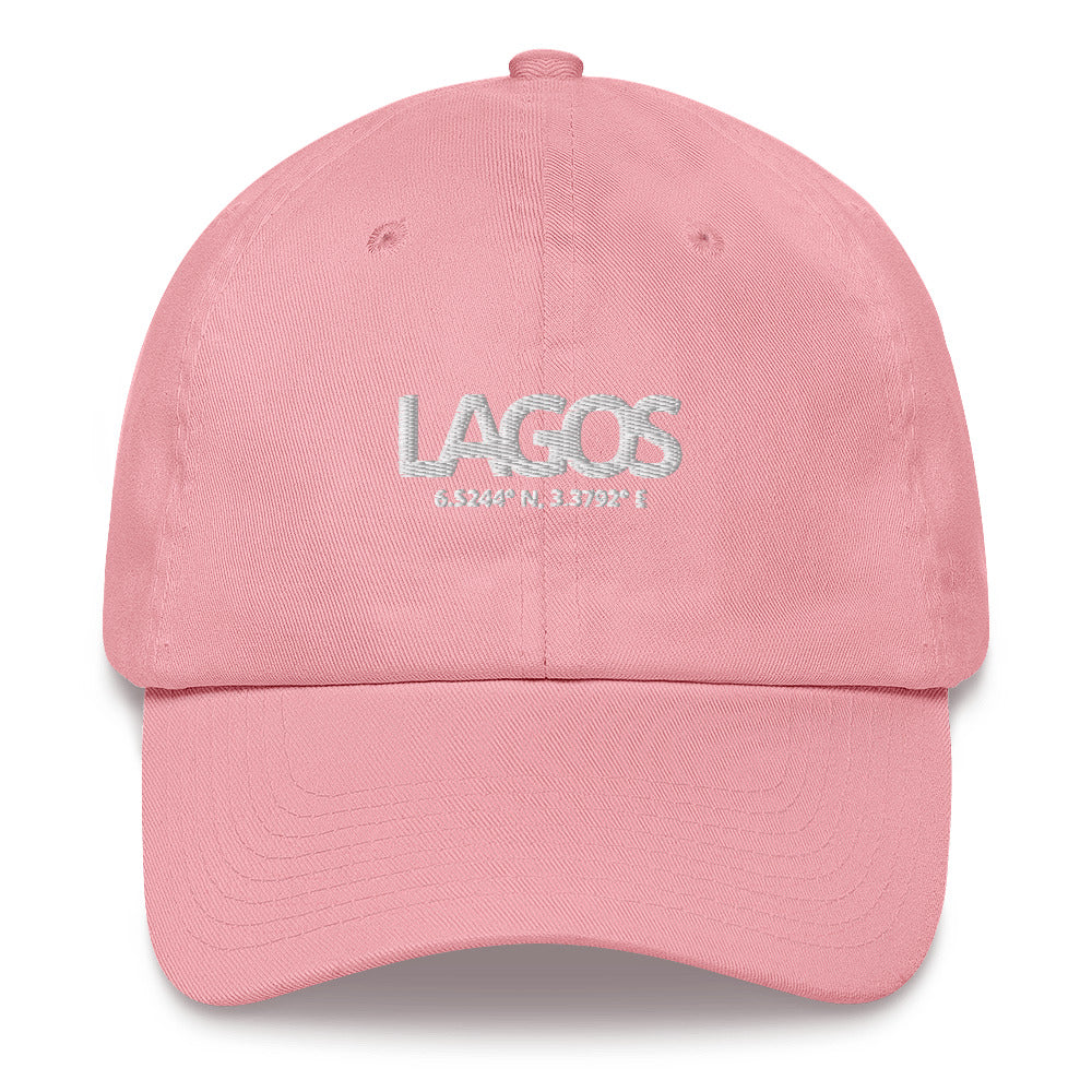Cultured: Dad hat: Lagos Coordinates