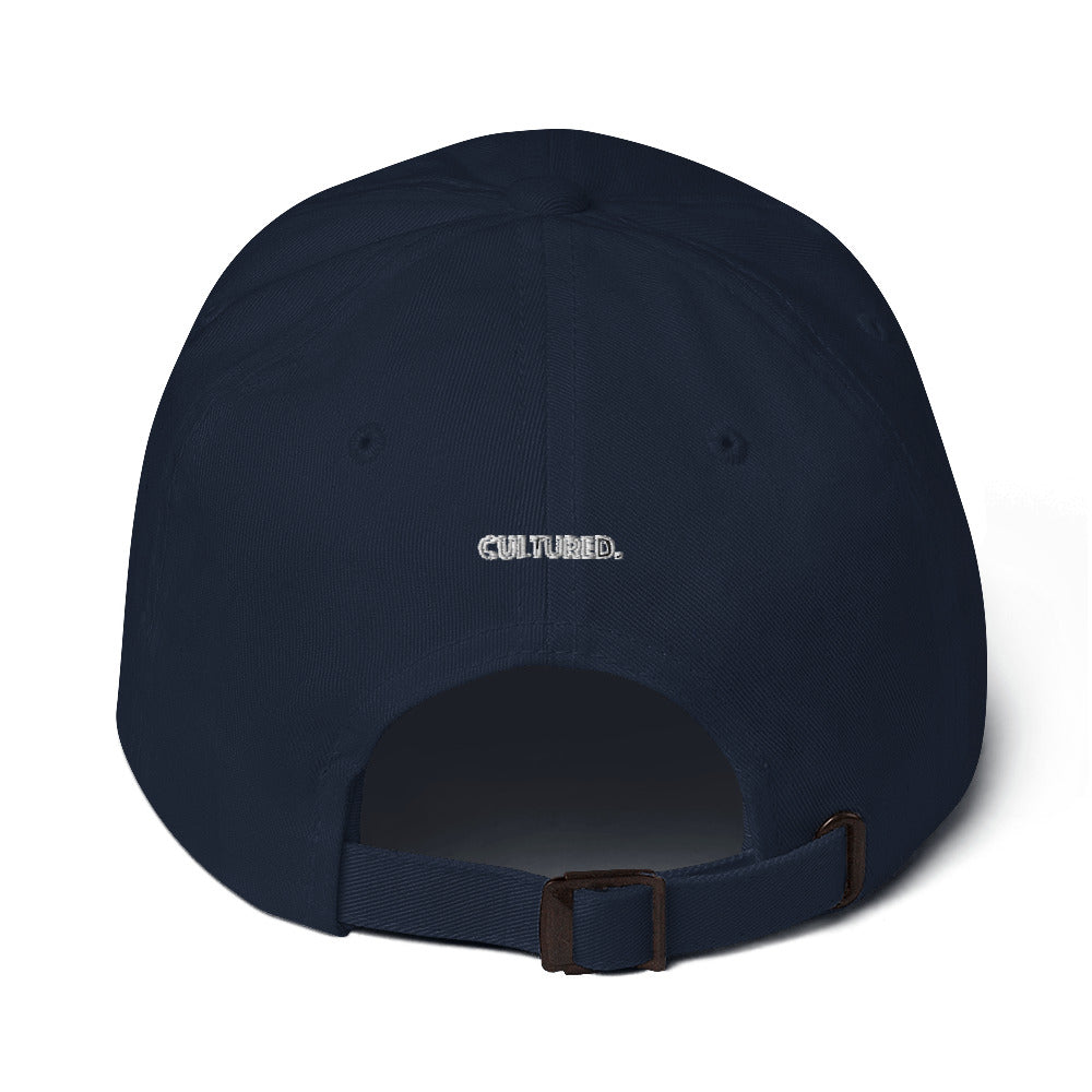 Cultured: Dad hat: Lagos Coordinates